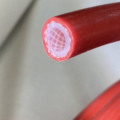 Silicone steam hose VM 4, red