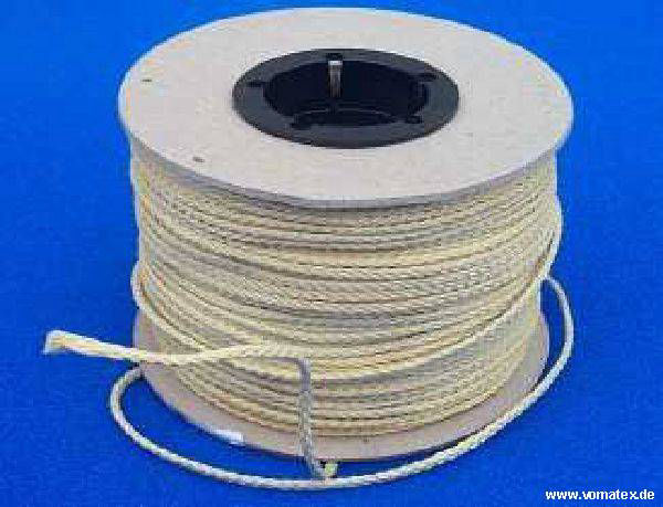 Aramid cord, 2 mm diameter